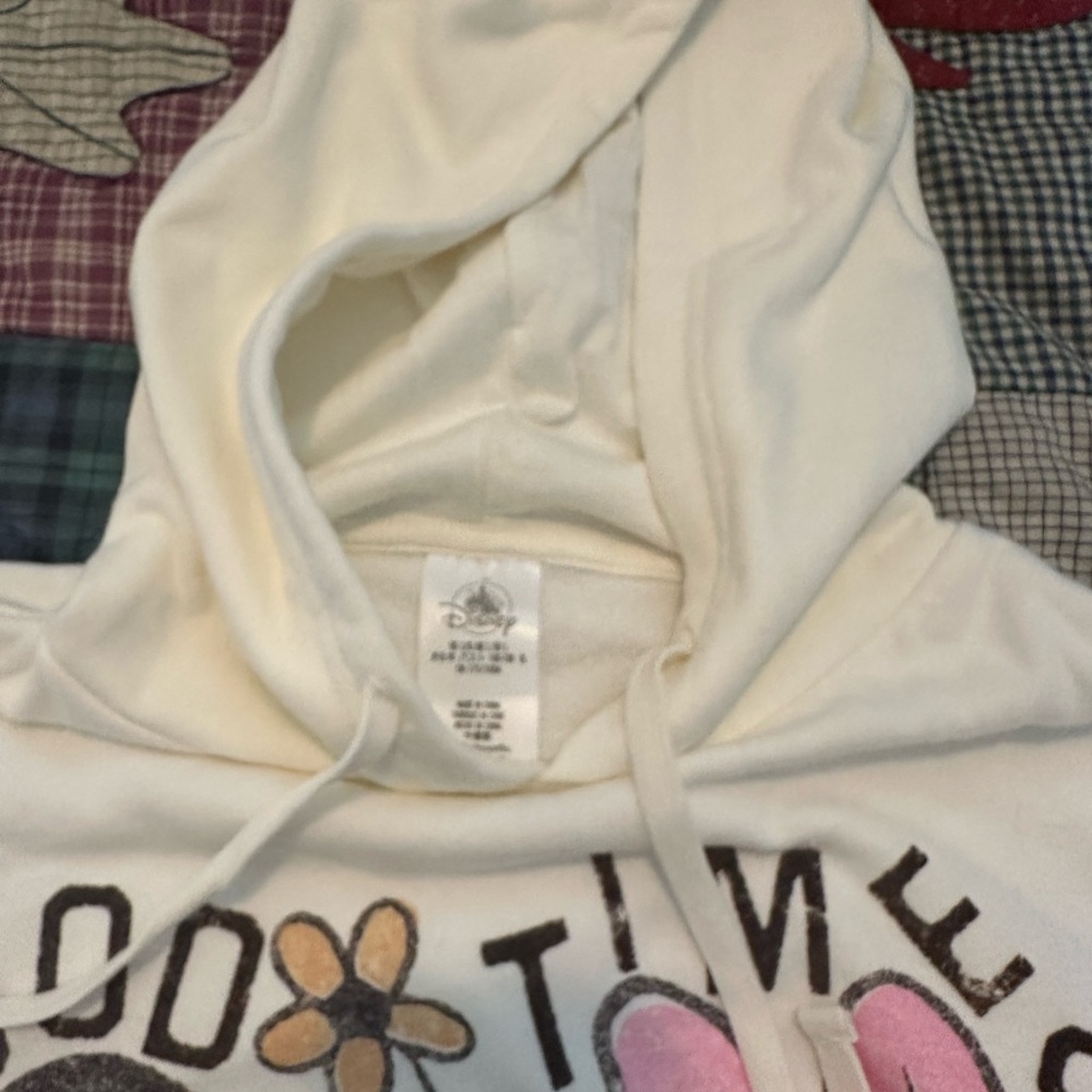 Disney Cream Hoodie with Minnie and Daisy! - Picture 4 of 5